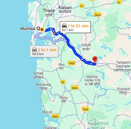 Mumbai to Lonavala Taxi at Rs 1500/-