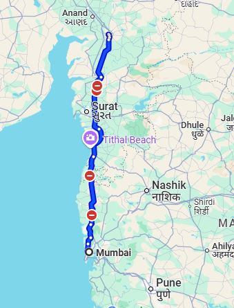 Mumbai to Vadodara Taxi at Rs 4999/-
