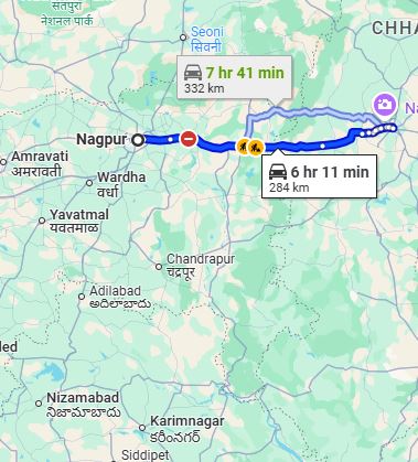 Nagpur to Raipur Taxi at Rs 2999/-